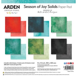 Arden - Season of Joy Solids 12x12 Inch Paper Pad