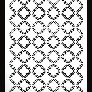 Arden - Timeless Quatrefoil Maker Series 6x8 Inch Stencil