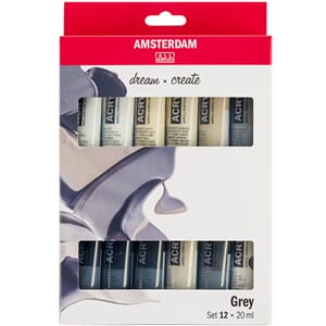 Amsterdam - Gray Set Standard Acrylic paint, 20ml