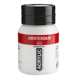 Amsterdam - Zink white Standard Acrylic paint, 500ml