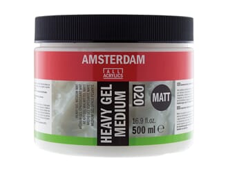 Amsterdam: Heavy Matt Gel medium 020, 500ml