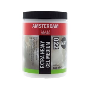 Amsterdam: Extra Heavy Matt Gel medium 020, 1000ml