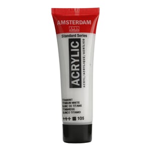 Amsterdam - Titanium white Standard Acrylic paint, 20ml