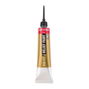 Amsterdam - Gold Relief Paint 20ml