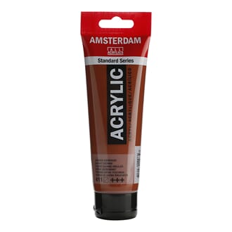 Amsterdam - Burnt Sienna Standard Acrylic paint, 120ml
