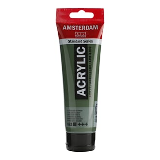 Amsterdam - Olive green deep Standard Acrylic paint,120ml