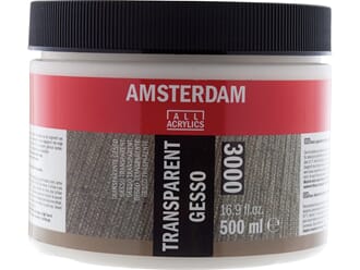 Amsterdam: Gesso Transparent 3000, 500 ml