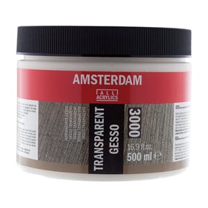 Amsterdam: Gesso Transparent 3000, 500 ml