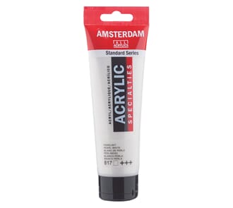 Amsterdam - Pearl white Standard Acrylic paint, 120 ml