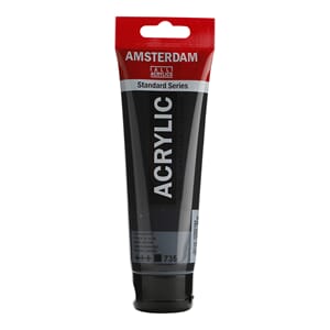 Amsterdam - Oxide Black Standard Acrylic paint, 120ml