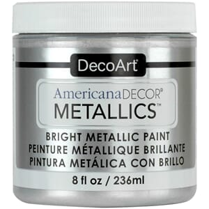 Americana Decor Metallics - Sterling Silver, 8oz
