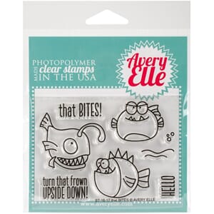 Avery Elle: That Bites Clear Stamp Set, 4x3