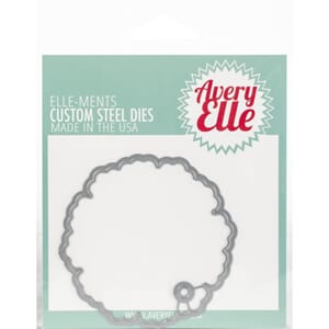 Avery Elle: Snow Tags Elle-Ments Dies