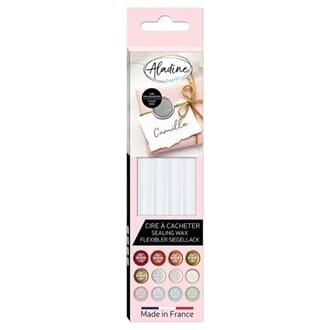 Aladine - Wax Stick Transparent, 4 stk