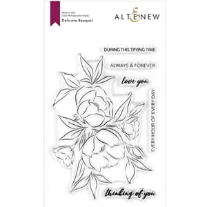 Altenew: Delicate Bouquet Stamp Set