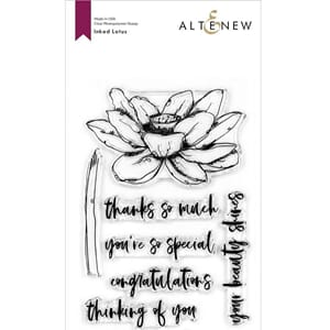 Altenew: Inked Lotus Stamp Set