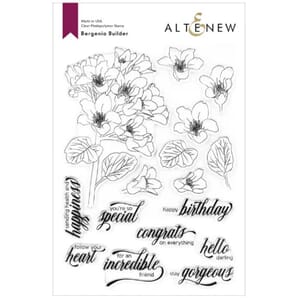 Altenew: Bergenia Builder Stamp Set