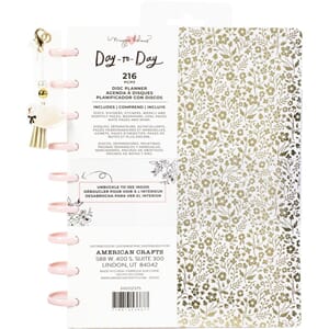 Maggie Holmes - Gold Floral Undated Freestyle Planner