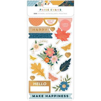 Paige Evans - Bungalow Lane Sticker Book, 308/Pkg
