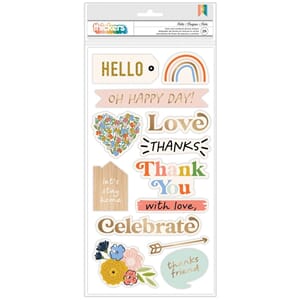 Jen Hadfield: Phrase Reaching Out Thickers Stickers, 29/Pkg