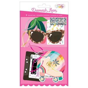 American Craft - Damask Love Life's A Party Cardstock Die-Cu