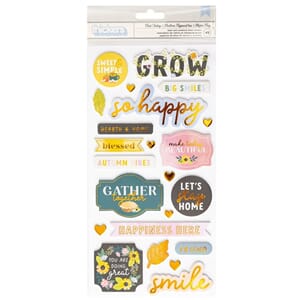 Paige Evans - Garden Shoppe Thickers Stickers 49/Pkg
