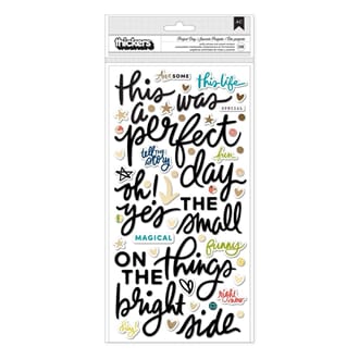 Vicki Boutin - Perfect Day Print Shop Thickers Stickers
