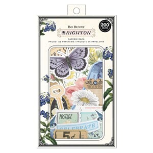 Bo Bunny - Brighton Paperie Pack and Washi Stickers