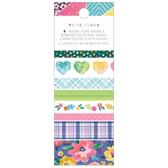 Paige Evans - Blooming Wild Washi Tape Spools