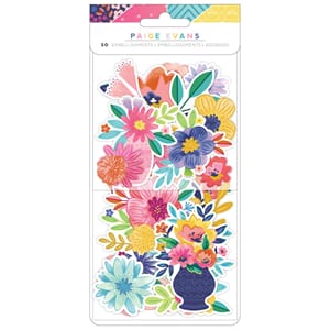 Paige Evans - Blooming Wild Embellishment Floral