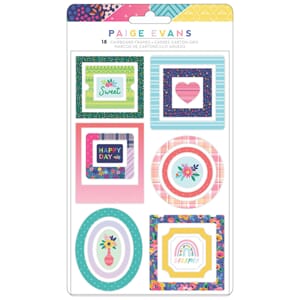 Paige Evans - Blooming Wild Chipboard Frames