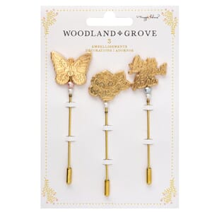Maggie Holmes - Woodland Grove Embellishment Charm Pins