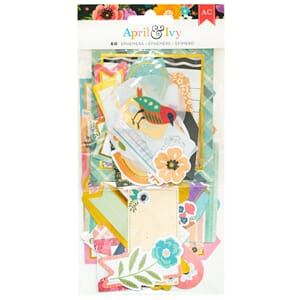 American Craft - April and Ivy Ephemera Journaling Gold Foil