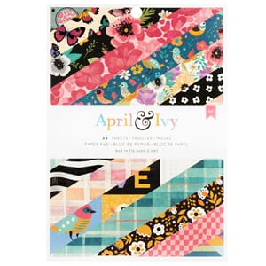 American Crafts - April and Ivy 6x8 Inch Paper Pad