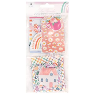 Celes Gonzalo - Rainbow Avenue Ephemera Icons Rose Gold Foil