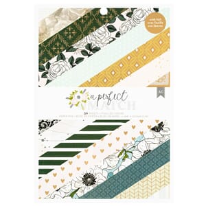 American Crafts - A Perfect Match 6x8 Inch Paper Pad