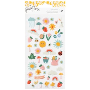 Pebbles - Icons Sunny Bloom Puffy Sticker