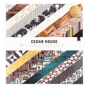 American Craft - Cedar House 12x12 Inch Paper Pad