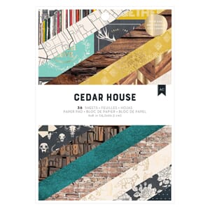 American Crafts - Cedar House 6x8 Inch Paper Pad