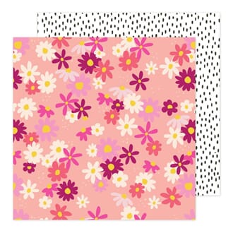 American Crafts: Poppy Parade - Damask Love Life's A Party