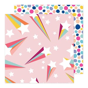 American Crafts: Stars N Rainbow - Damask Love Life's A Part