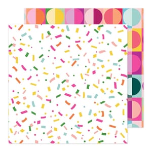 American Crafts: Confetti Party - Damask Love Life's A Party