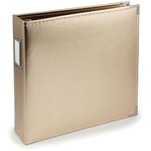 Project Life: Gold - Classic Faux Leather D-Ring Album