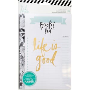 Heidi Swapp: Bucket LIst Large Memory Planner Inserts, 25/Pk