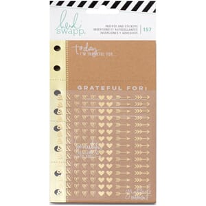 Heidi Swapp: Give Thanks Memory Planner Inserts With Sticker