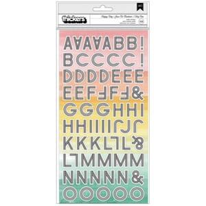 Heidi Swapp - Alphabet Sun Chaser Thickers Stickers 133/Pkg