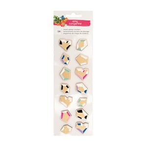 Amy Tangerine: Hustle & Heart 3D Diamond Stickers, 14/Pkg