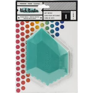 Vicki Boutin - Color Kaleidoscope Silicon Art Wedge
