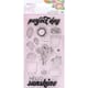Dear Lizzy: Here & Now Acrylic Stamps 16/Pkg