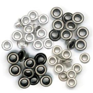 We R Me.Kep: Cool Metal - Eyelets Standard 60/Pkg